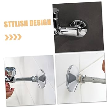 Amazon.co.jp: ANDRESLAD 4個 三角バルブ化粧カバー 水道管の